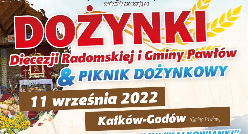 Dożynki diecezjalne w Kałkowie-Godowie
