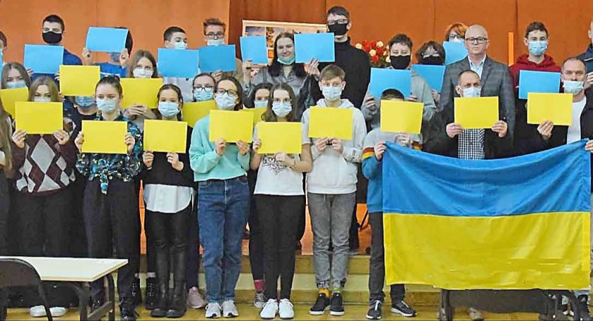 Ukraińscy uczniowie w starachowickich szkołach