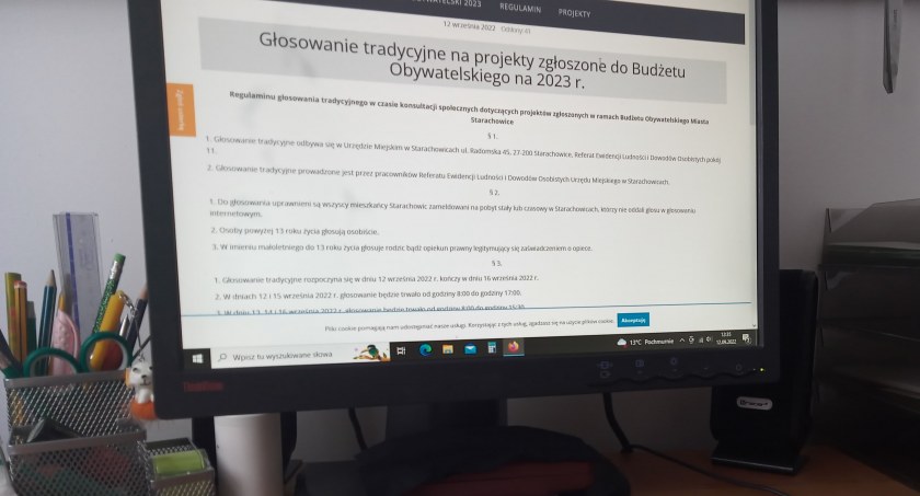 Budżet Obywatelski w Starachowicach - głosowanie trwa