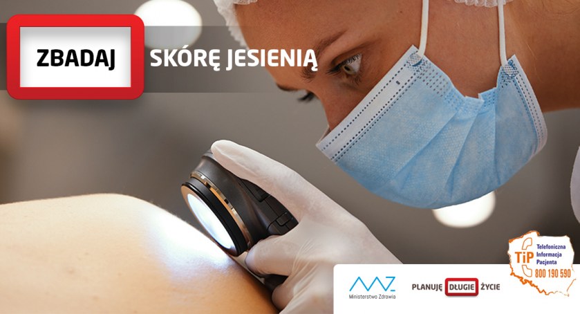 Zbadaj skórę jesienią