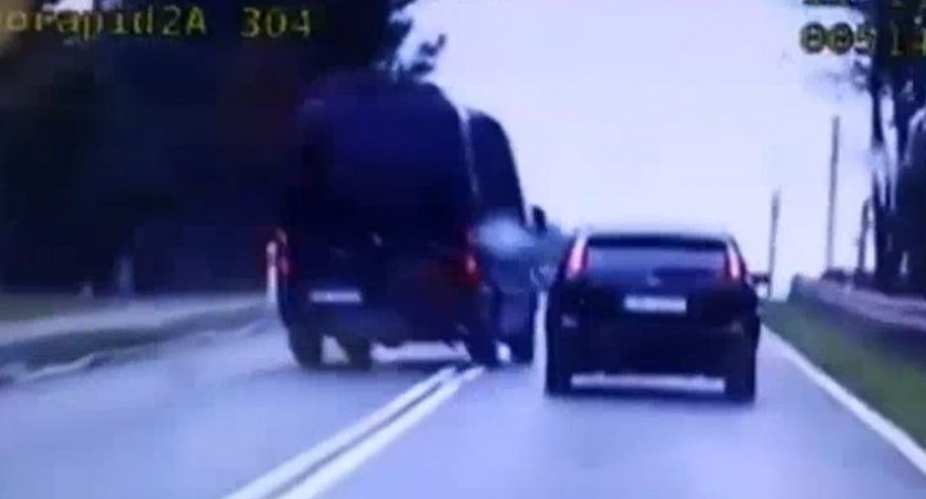 Ryzykował własnym życiem i innych. Kierowca zatrzymany na terenie powiatu starachowickiego 
