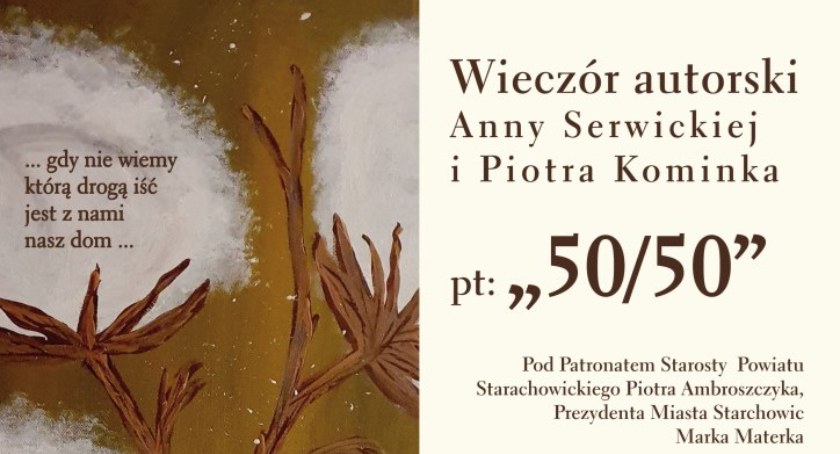 Wieczór autorski 50/50 w starachowickim Muzeum