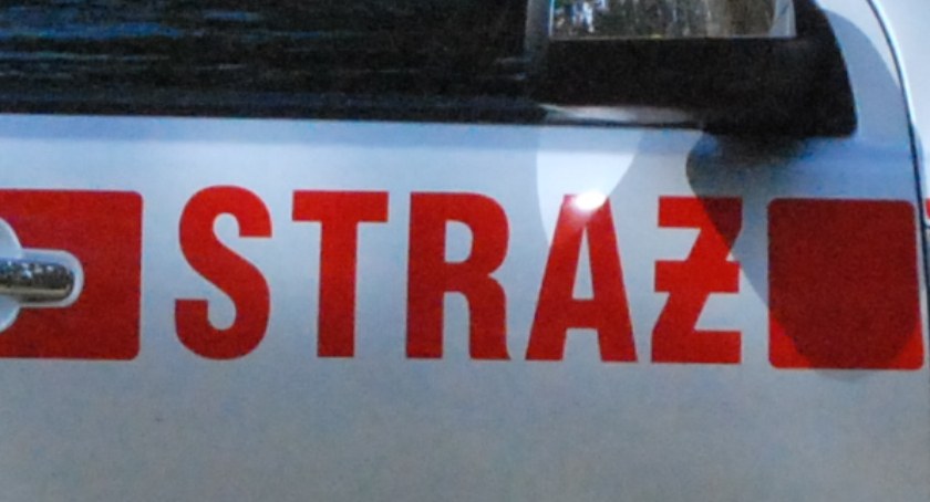 Dwa pożary na terenie gminy Pawłów. Niebezpieczne sadze 
