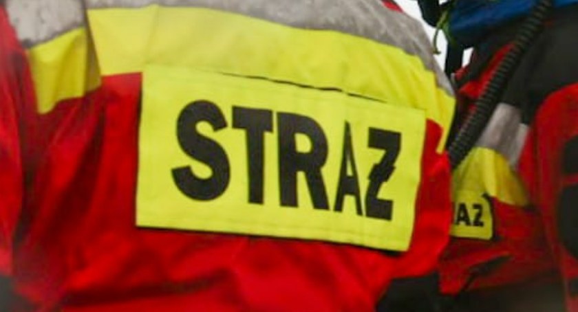 Pożar w Rzepinie Pierwszym. Niebezpieczne sadze