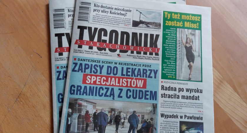 Tygodnik Starachowicki ma dla Was mnóstwo aktualnych informacji