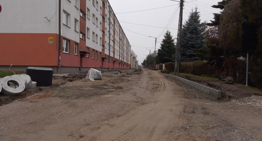 ul. Słoneczna w Starachowicach na 30 proc.
