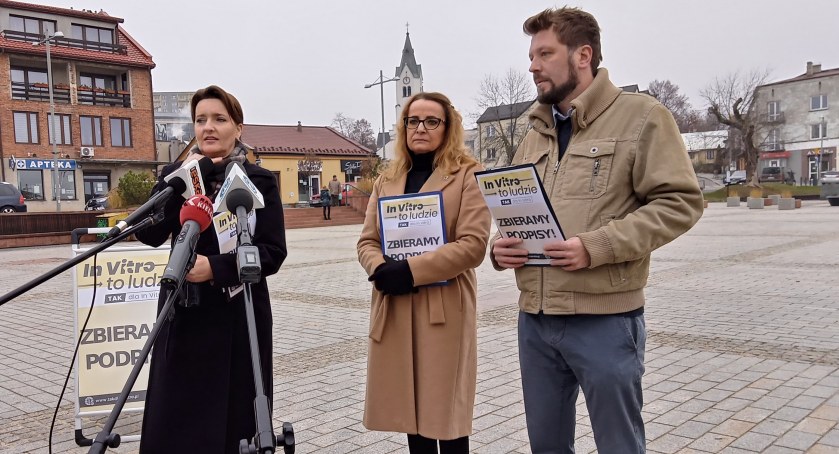 TAK dla In Vitro - podpisy zbierane w Starachowicach