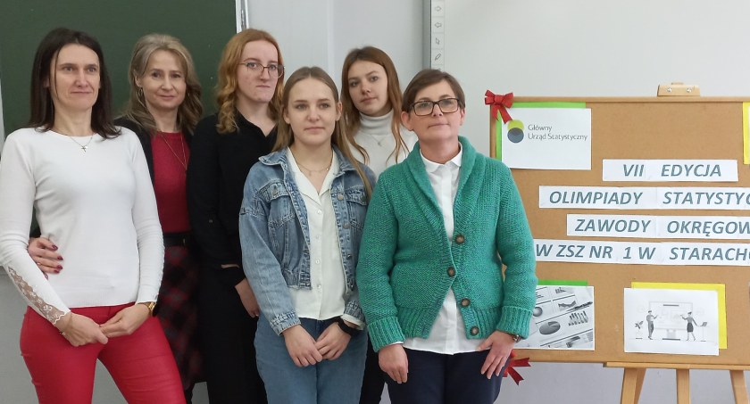 Olimpiada Statystyczna w ZSZ nr 1 w Starachowicach