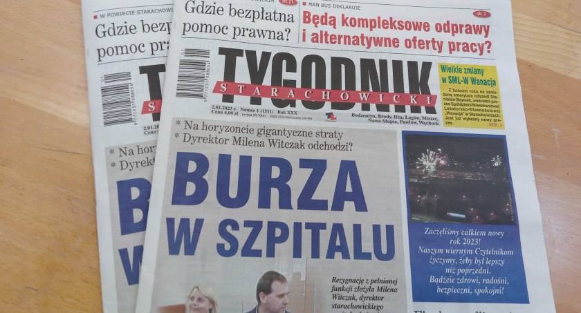 Nowy Tygodnik Starachowicki na Nowy Rok