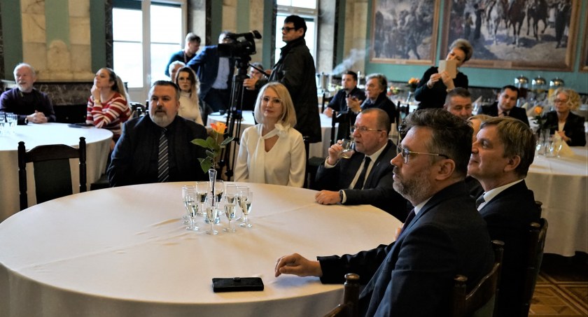 Noworoczne spotkanie władz województwa z dziennikarzami