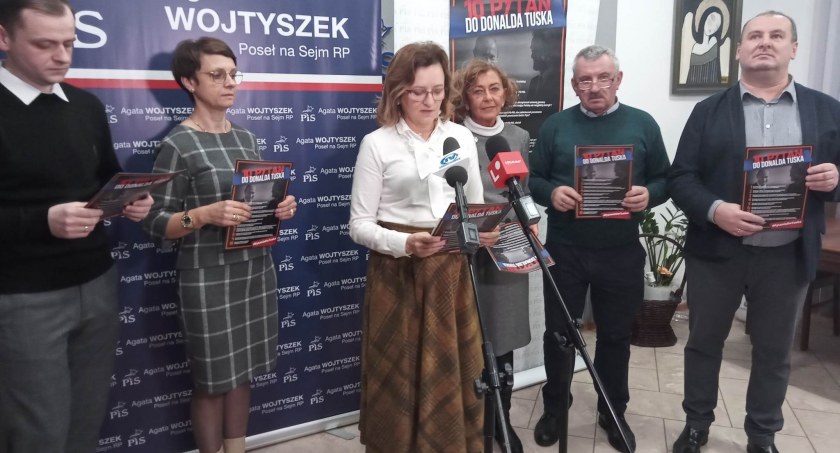 Działacze PiS pytają D. Tuska