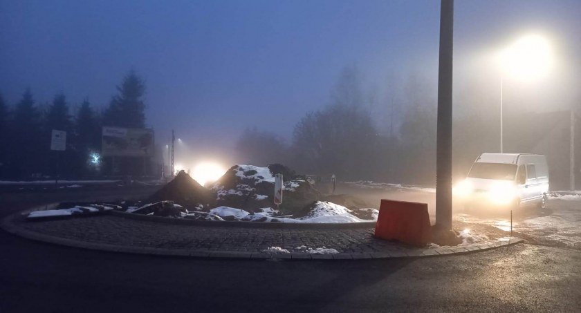 Utrudniony przejazd ul. Moniuszki