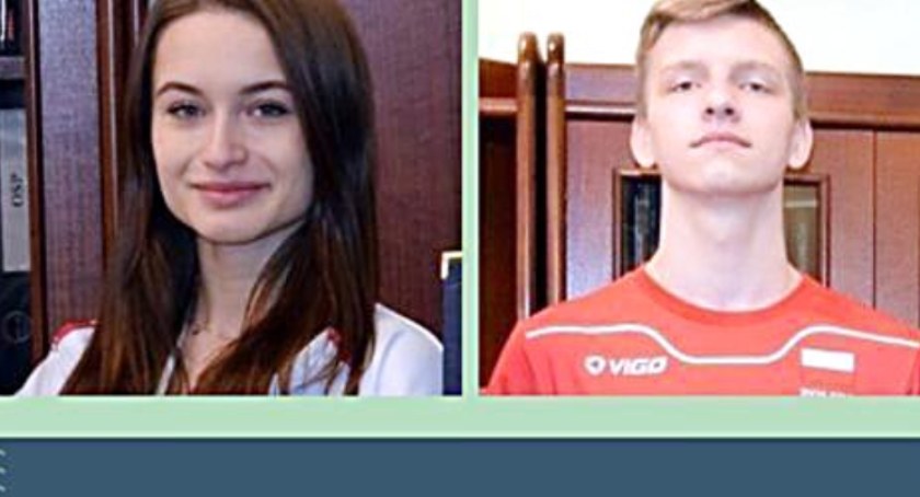 Jakub i Julia z gm. Mirzec ze stypendiami