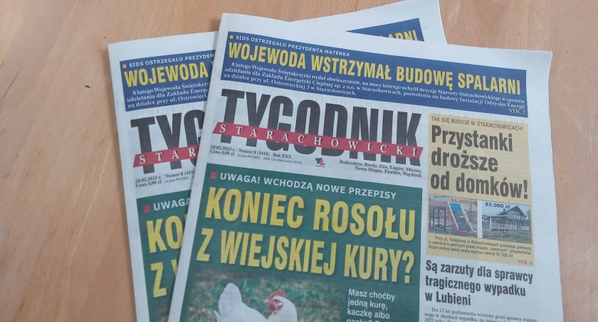 Zacznij tydzień z Tygodnikiem Starachowickim
