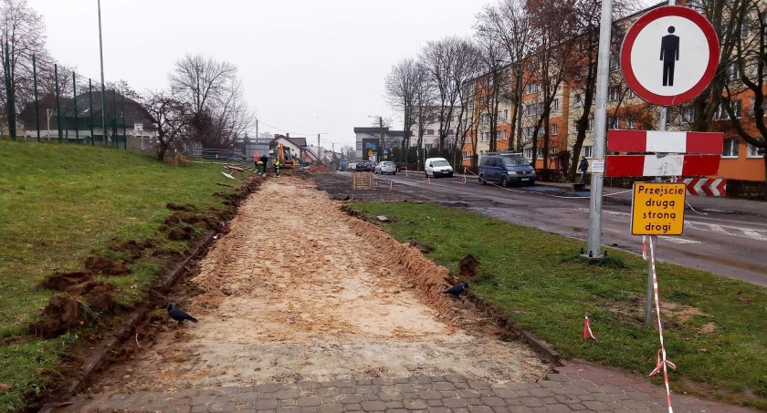 Słoneczna w Starachowicach z okrojonym miejscem na postój