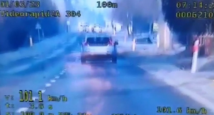 W terenie zabudowanym z ponad setką na liczniku. Zatrzymani w Tarczku