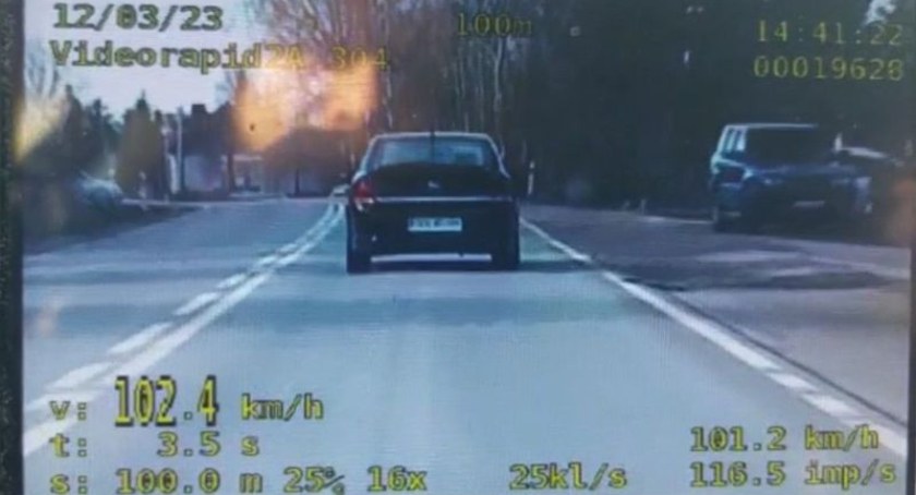 Drogowy pirat dostał po kieszeni. 40-latek z mandatem