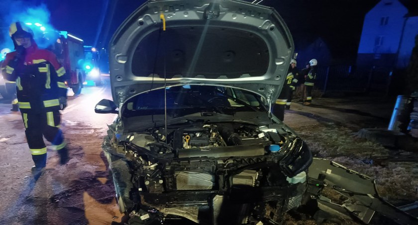 Wypadek w Parszowie. Gdzie podziewa się sprawca zdarzenia?