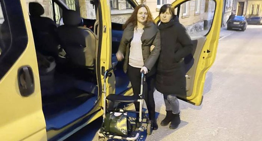 Dramat wojny na Ukrainie i choroba, która zabiera wszystko