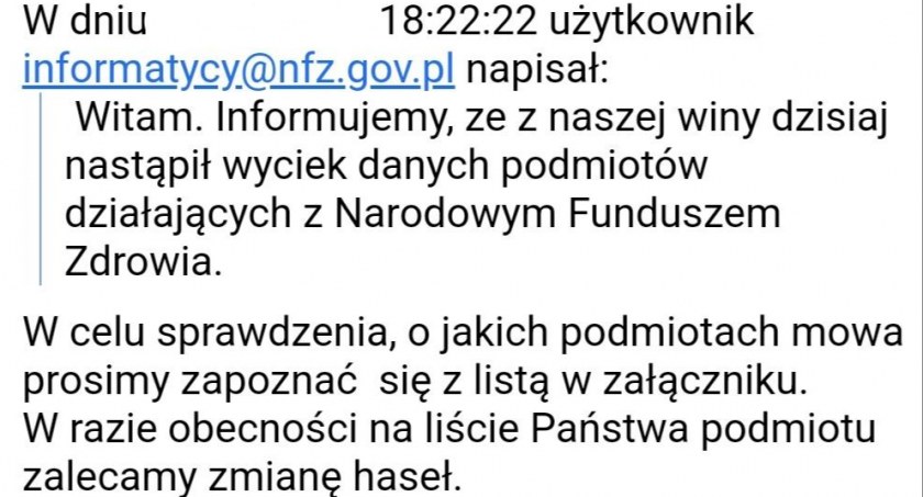Mieszkańcy powiatu starachowickiego w gronie potencjalnych ofiar. Kto otrzymał maila?