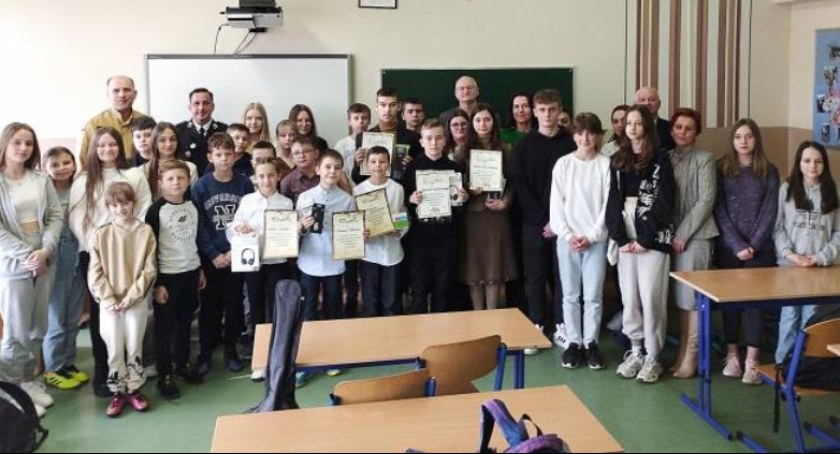 Młodzież z gm. Pawłów zapobiega pożarom