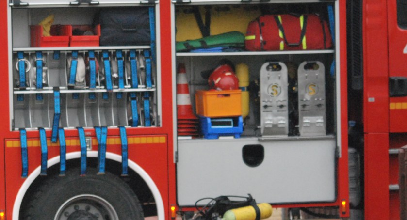 Pożar w Starachowicach. Strażackie zastępy błyskawicznie na miejscu