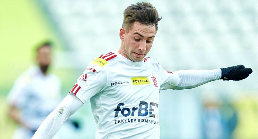 Maciej Śliwa zagrał w hicie Fortuna I ligi. Zastąpił strzelca jednej z bramek