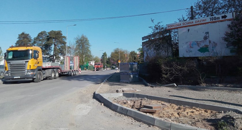 Ul. Bankowa i Kaczyńskiej w Starachowicach rozkopane
