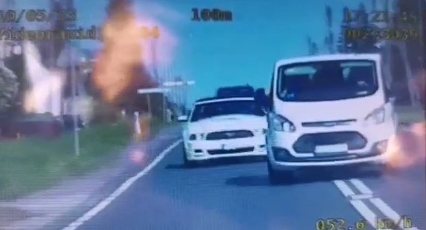 Wyprzedzał na podwójnej ciągłej. Zatrzymany przez policjantów z KPP Starachowice