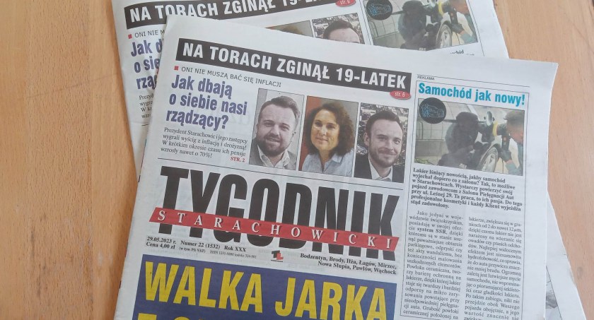 Tygodnik Starachowicki poleca się na nowy tydzień