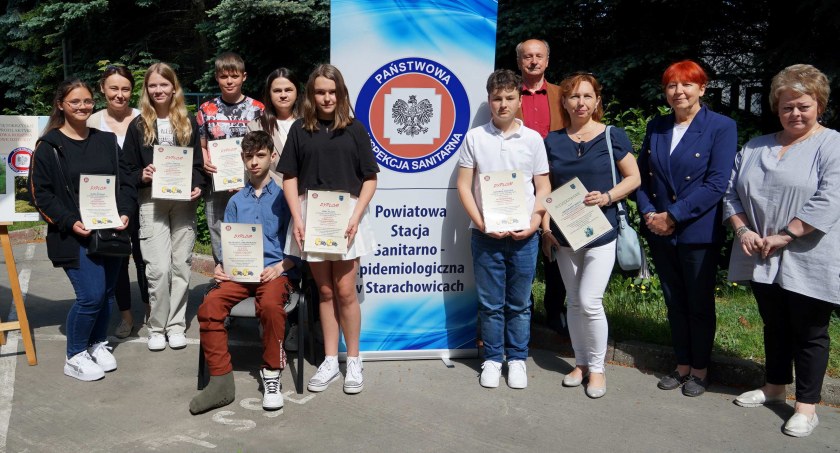 Uczniowie ze Starachowic wiedzą, że zdrowa rodzina to zdrowe dziecko