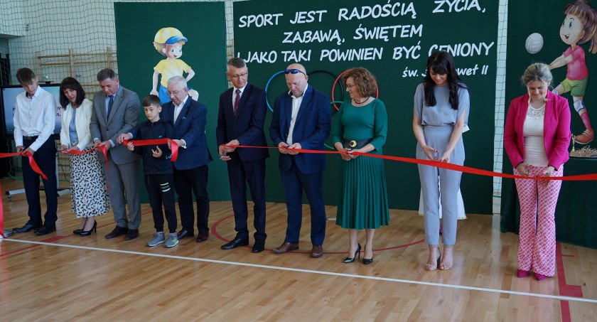 Sala już służy uczniom z Gadki