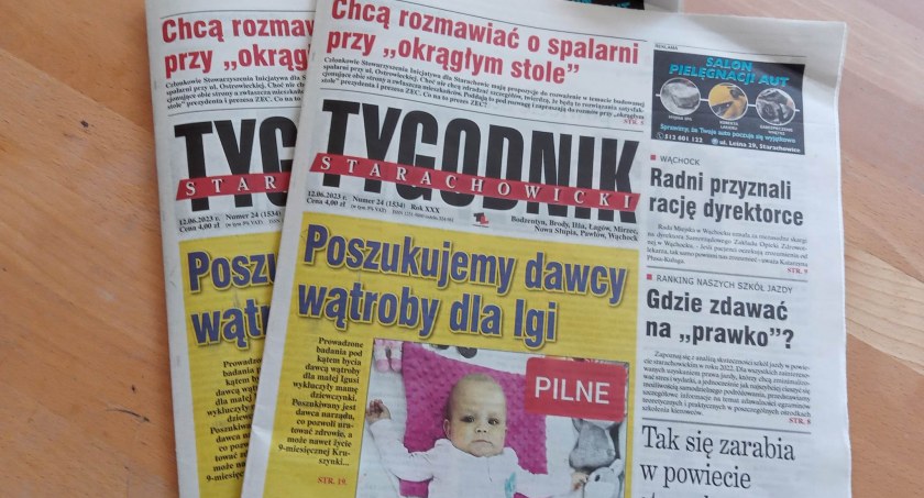Nowy numer Tygodnika Starachowickiego już w kioskach i sklepach