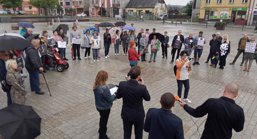 Ani jednej więcej - protest w Starachowicach
