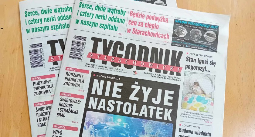 Czy macie już nowy Tygodnik Starachowicki?