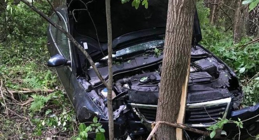 Kolizja na trasie Starachowice-Rzepin. Manewr, który mógł zakończyć się tragedią