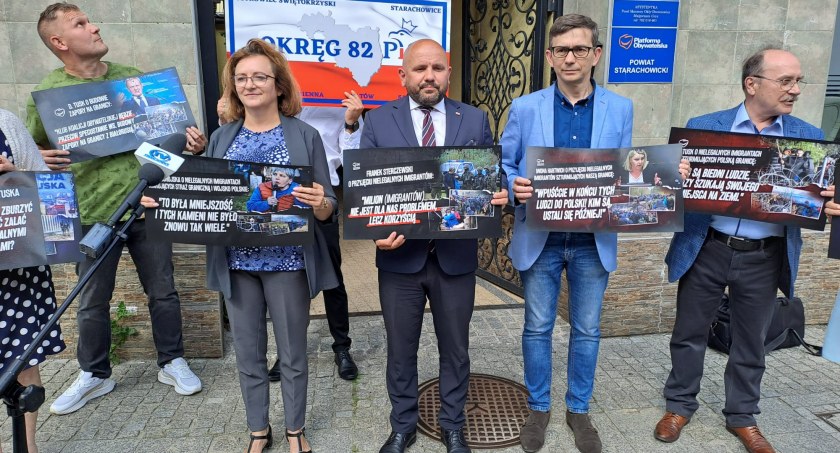 Poseł PiS Agata Wojtyszek: powstanie zapory na granicy z Białorusią było konieczne