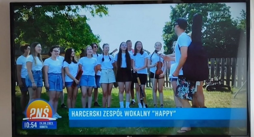 Happy w Mirca na szklanym ekranie