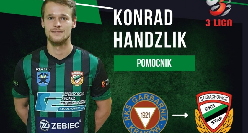 Jest pierwszy letni transfer Staru Starachowice. Z krakowskiej Garbarni do beniaminka III ligi