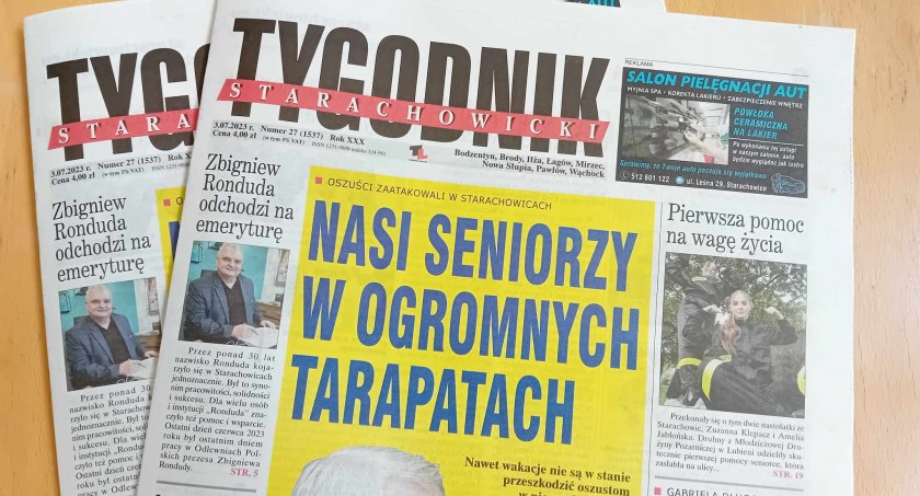 Zacznij dobrze tydzień z Tygodnikiem Starachowickim