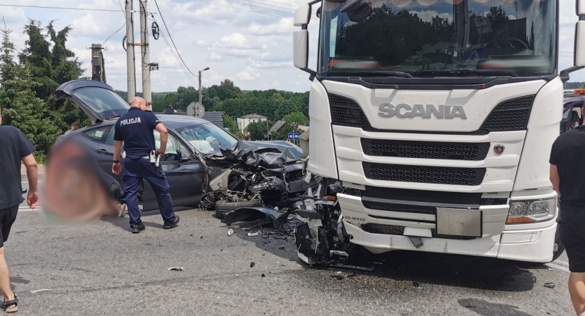 PILNE: Wypadek w Stykowie. Służby ratunkowe na miejscu