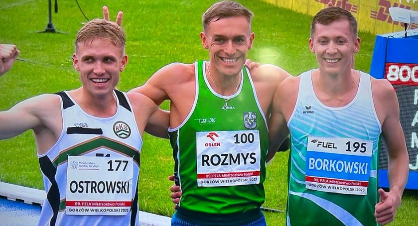 Mateusz Borkowski brązowym medalistą mistrzostw Polski. Wielkie emocje w finale biegu na 800 metrów