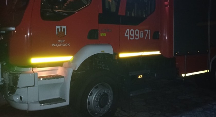 Pożar budynku mieszkalnego w Starachowicach. Straż: to było podpalenie