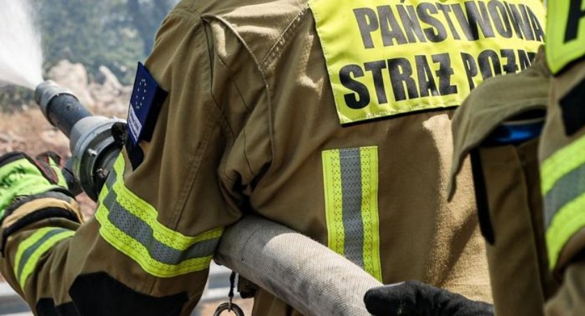 PILNE: pożar w Rzepinku. Zastępy starachowickich strażaków na miejscu