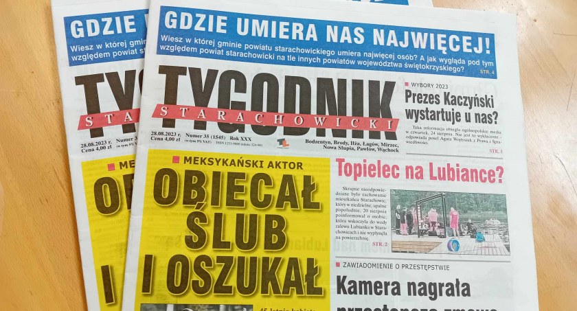 Tygodnik Starachowicki na nowy tydzień