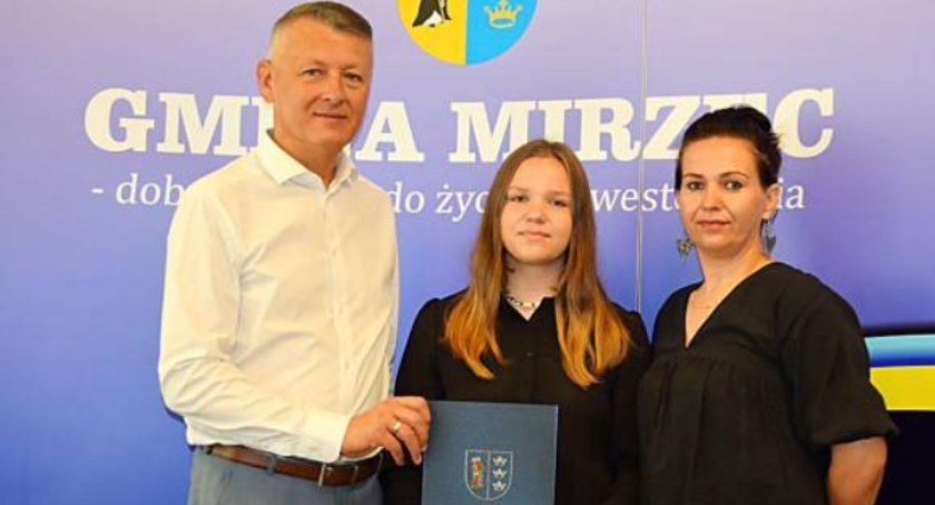 Stypendyści z gm. Mirzec