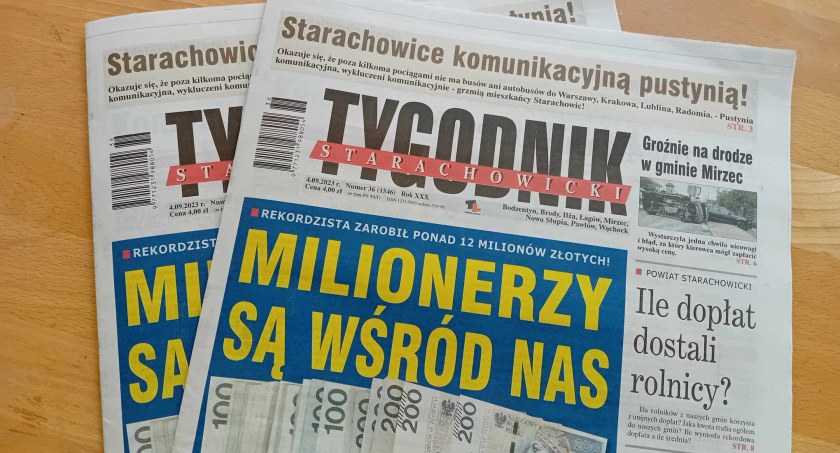 Nowe wiadomości z nowym Tygodnikiem Starachowickim