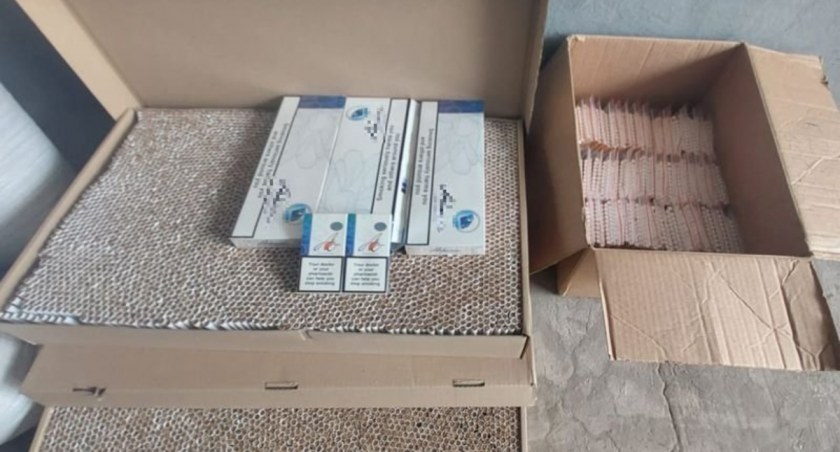 Nielegalny towar w mieszkaniu starachowiczanina. Skarb Państwa stracił przez niego blisko 100 tys. zł