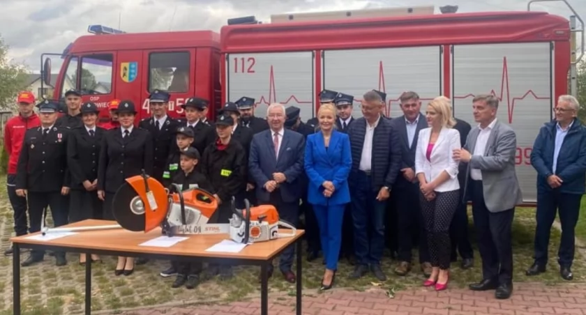 OSP z gm. Mirzec z nowym sprzętem ratunkowym