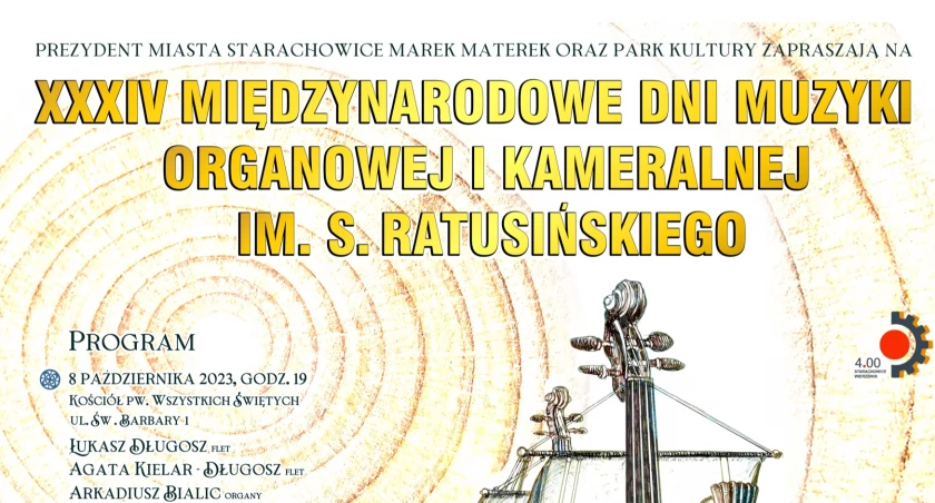 Startują Dni Muzyki Organowej i Kameralnej w Starachowicach